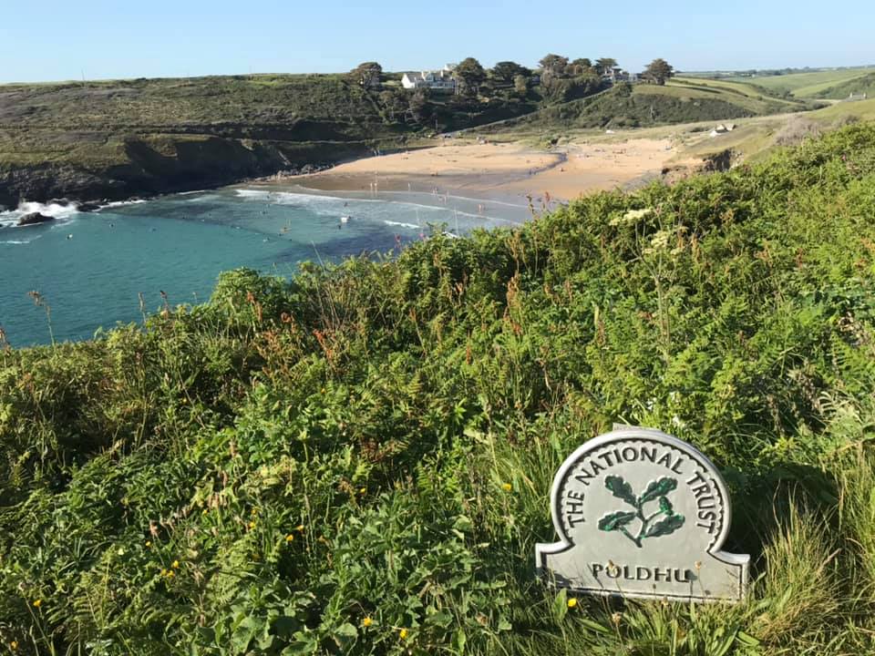 Poldhu Cove in West Cornwall